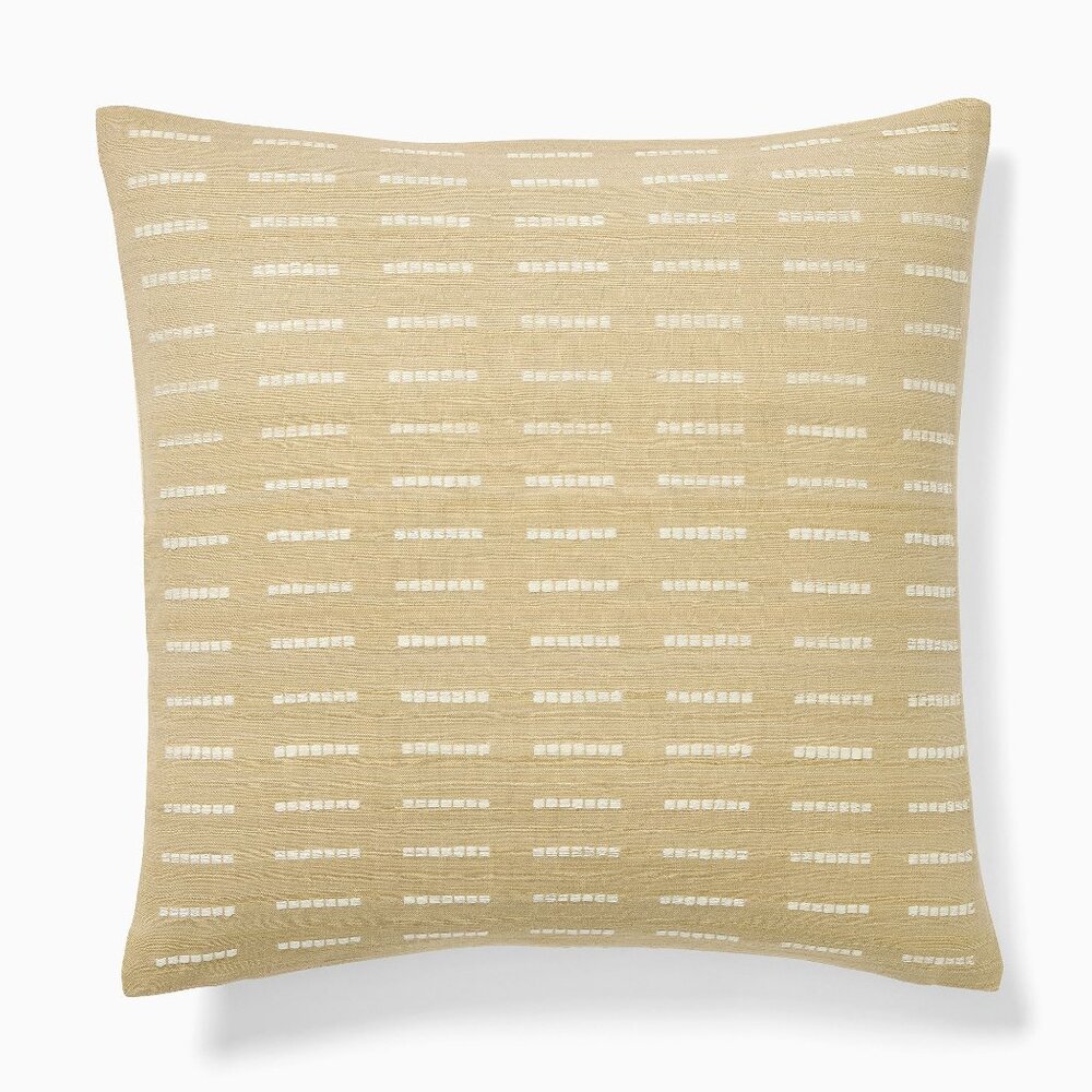 NWT West Elm Dash Silk Pillow Cover